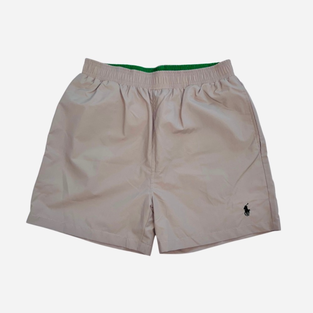 Ralph Lauren Polo | NWT Men's Khaki Elastic Waist Mesh Lined Swim Trunks